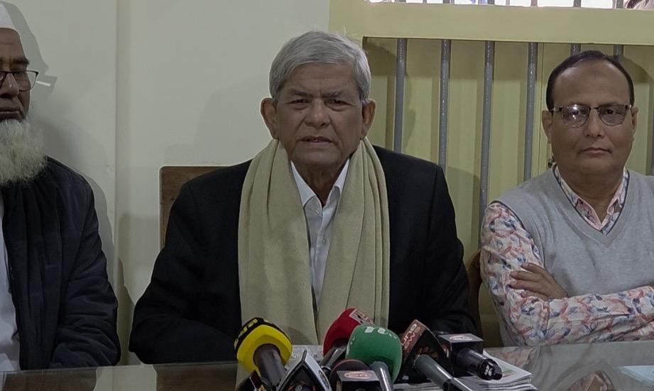 আওয়ামী লীগ ফ্যাসিস্ট শাসনে জামায়াতের উত্থান: ঠাকুরগাঁওয়ে মির্জা ফখরুল